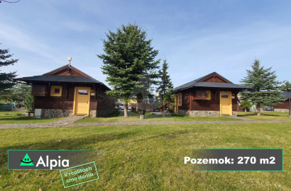 Investment opportunity - two cottages in the Tatralandia Aquapark recreation complex, Liptovský Mikuláš