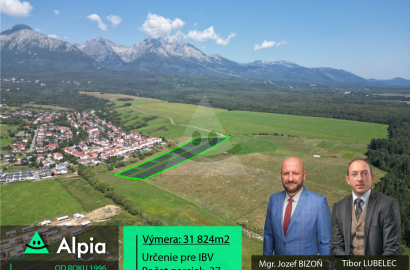 Land for sale, Nová Lesná