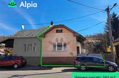 MÝTO POD ĎUMBIEROM – House with sunny plot for sale