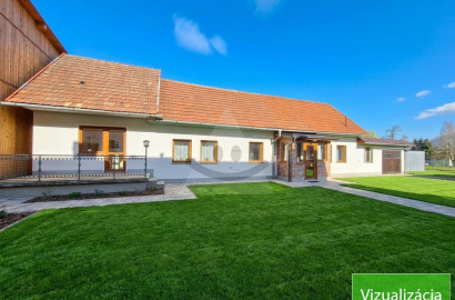 Na predaj Rodinný dom s veľkým pozemkom a potenciálom v obci Uhorská Ves