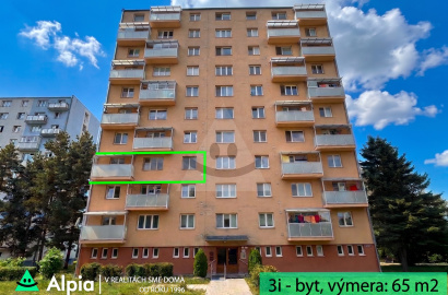 Na predaj 3-izbový byt v pôvodnom stave, Nábrežie Dr. Aurela Stodolu, Liptovský Mikuláš